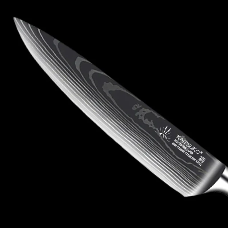 Kaitsuko Knife i Sharp Damask Steel Blade